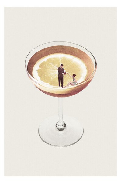 Posters, Stampe Maarten L on - My drink needs a drink