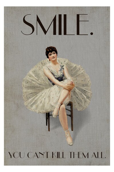 Posters, Stampe Kubistika - Keep smiling