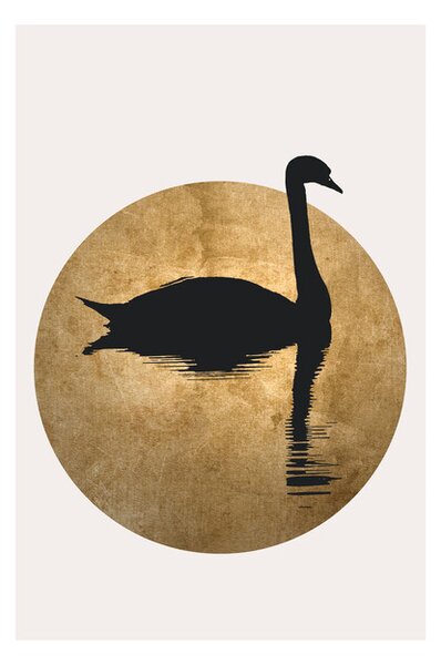 Posters, Stampe Kubistika - The swan, (40 x 60 cm)