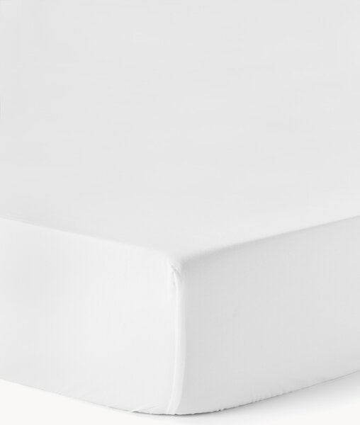 Lenzuolo con angoli topper in cotone percalle Elsie