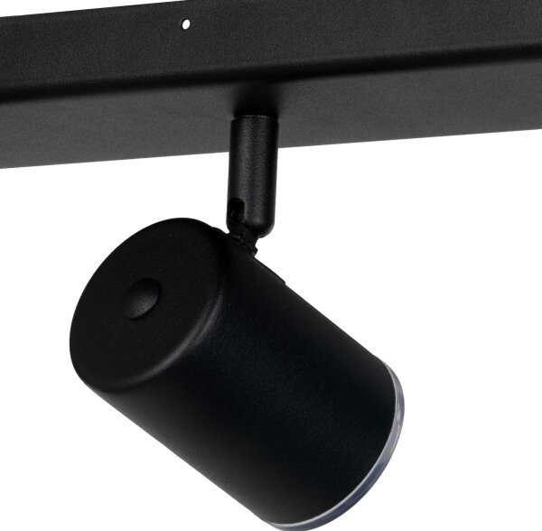 Eglo 901966 - Faretto da bagno CONSUMA 3xGU10/5W/230V IP44 nero