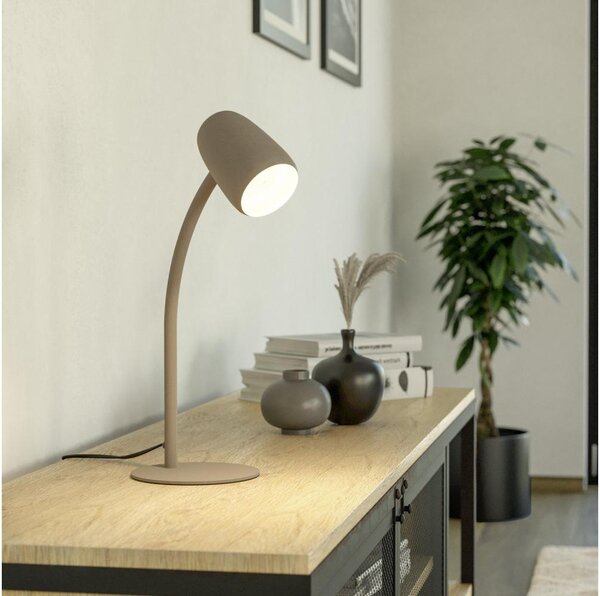 Eglo 901829 - Lampada da tavolo CARLO 1xE14/18W/230V color crema