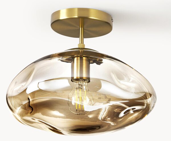 Lampada da soffito in vetro Amora