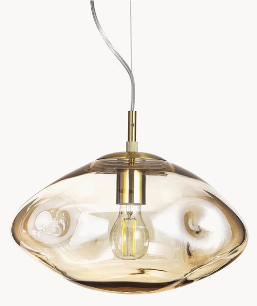 Lampada a sospensione in vetro Amora