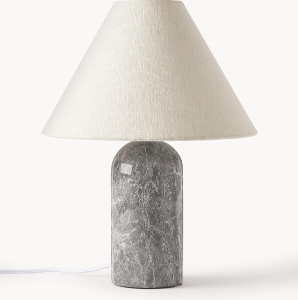 Lampada da tavolo con base in marmo Gia