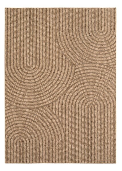 Tappeto da interno/esterno beige 280x370 cm Timber 1401 – Ayyildiz Carpets