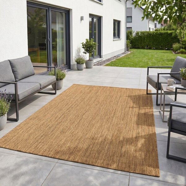 Tappeto da interno/esterno marrone 140x200 cm Mira 1450 – Ayyildiz Carpets