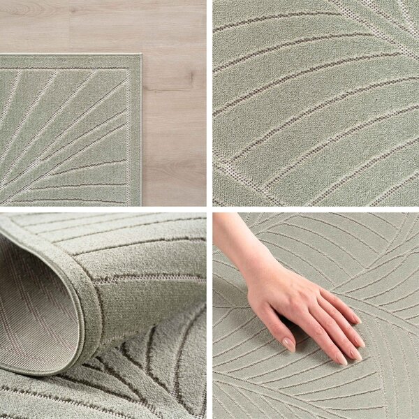 Tappeto da interno/esterno verde 200x290 cm Nova 1203 – Ayyildiz Carpets