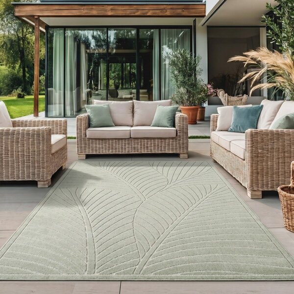 Tappeto da interno/esterno verde 200x290 cm Nova 1203 – Ayyildiz Carpets