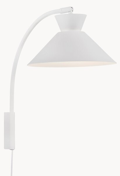 Lampada da parete con presa Dial