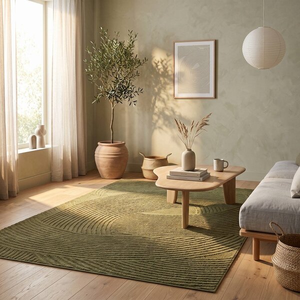 Tappeto verde 200x290 cm Zephyr – ESTE