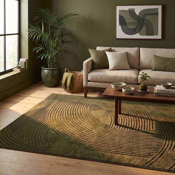Tappeto verde 200x290 cm Zephyr – ESTE