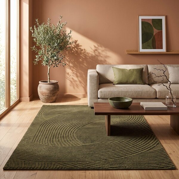 Tappeto verde 200x290 cm Zephyr – ESTE