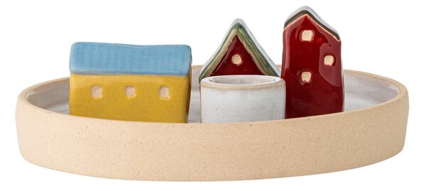 Portacandela in gres Coze – Bloomingville