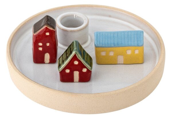Portacandela in gres Coze – Bloomingville