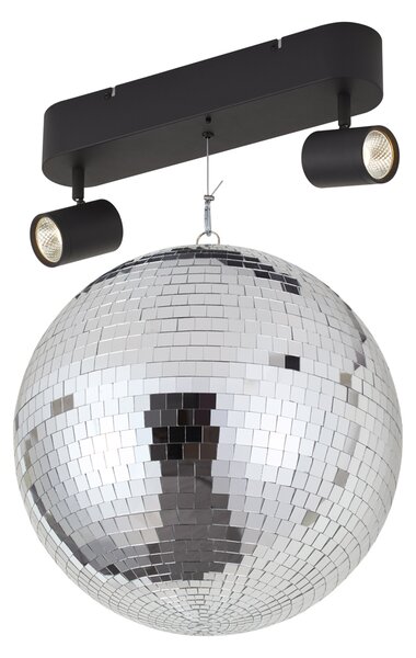Lampada a sospensione retrò Discoball con LED a 2 luci e telecomando