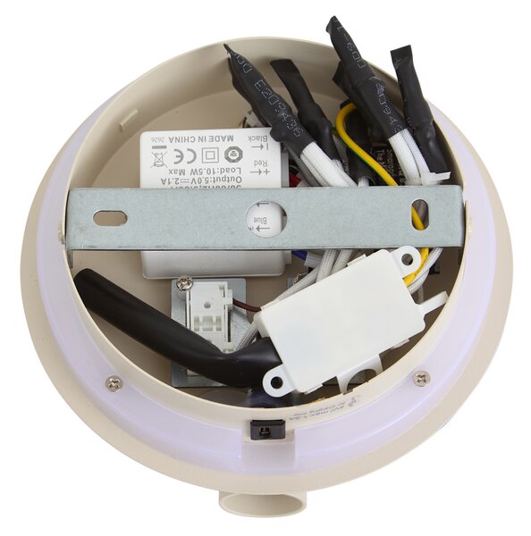 Lampada da Parete Moderna Beige Incl. LED con USB-C - Croft