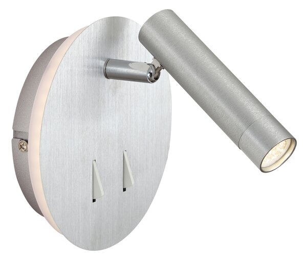 Lampada da Parete Moderna in Acciaio con LED e USB-C - Croft