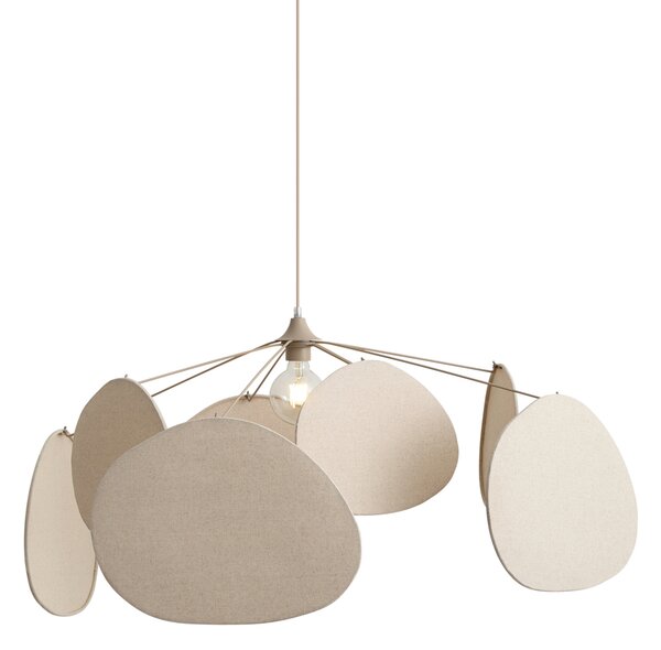 Japandi hanglamp beige 95cm - Organica