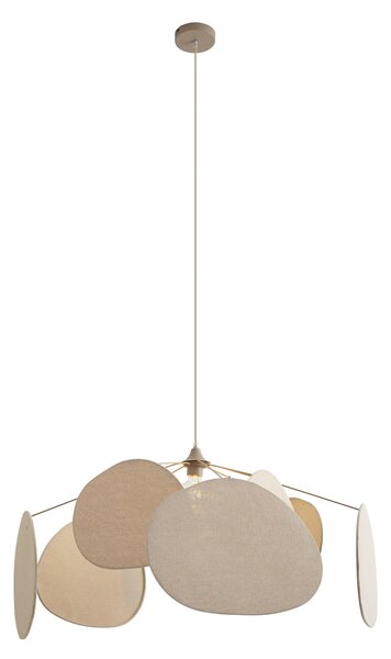 Japandi hanglamp beige 95cm - Organica