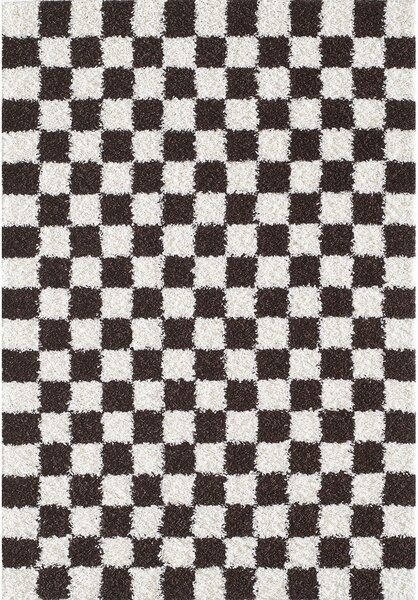 Tappeto marrone/color crema 160x230 cm Grida – ESTE