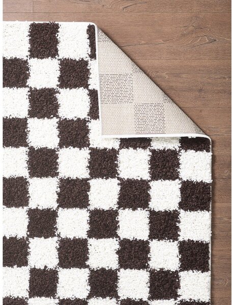 Tappeto marrone/color crema 160x230 cm Grida – ESTE