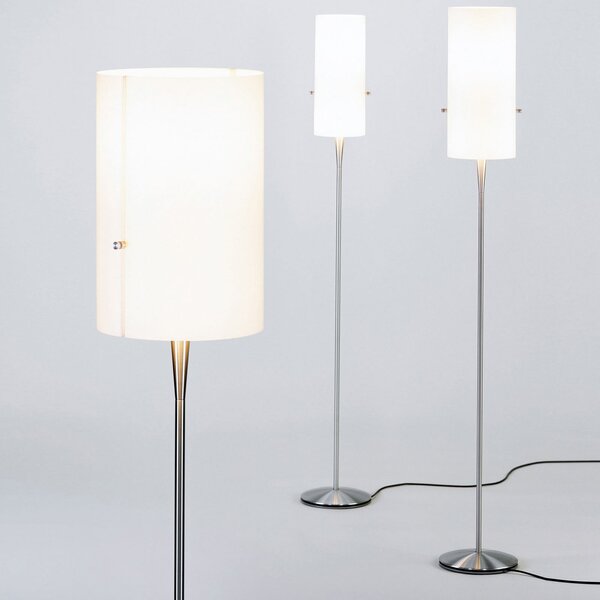 Lampada da terra Serien Lighting, Club M, dimmerabile, Bianco, Soggiorno, Metallo, Design
