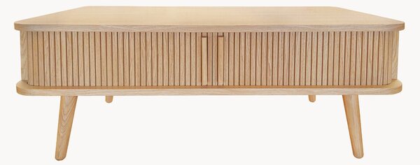 Tavolino da salotto in legno con vano contenitore Rove