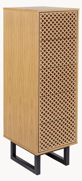 Cassettiera in legno Camden