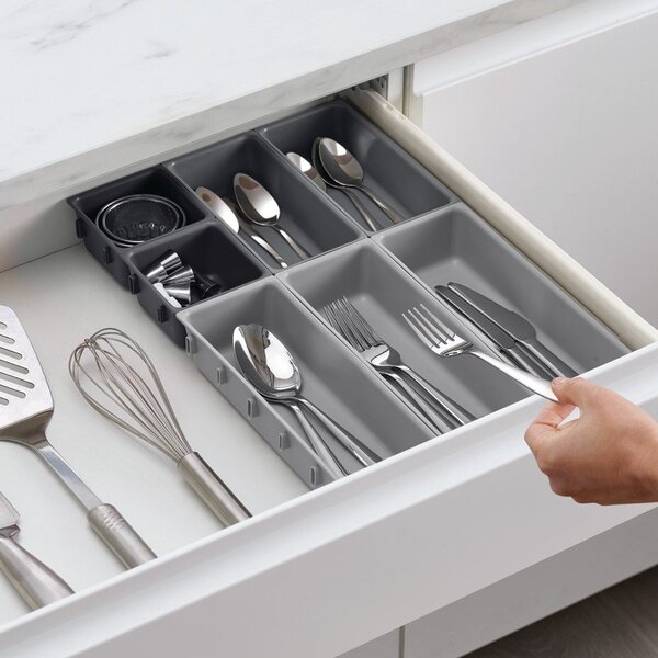 Organizer per cassetto in plastica Blox – Joseph Joseph