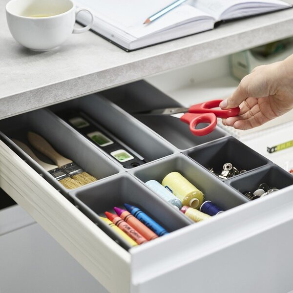 Organizer per cassetto in plastica Blox – Joseph Joseph