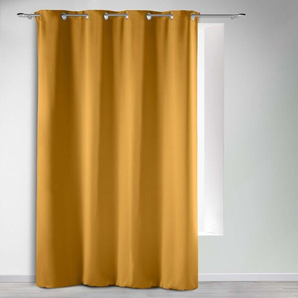 Tenda oscurante giallo ocra 135x240 cm Occult – douceur d'intérieur