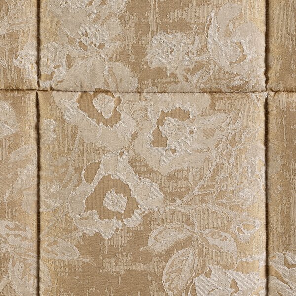 Trapunta MATRIMONIALE Rosier GOLD Raso Jacquard Caleffi
