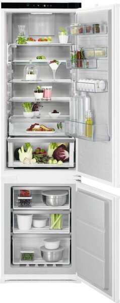 Aeg Frigorifero da Incasso Combinato Capacit 269 Litri Classe energetica D Raffreddamento No Frost colore Bianco - NSC8M191DS Series 8000