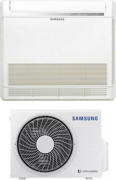 Samsung Climatizzatore Console 12000 btu Monosplit Condizionatore con Pompa di Calore Classe A++/A+ (Unit Interna + Unit Esterna) con Comando Wir