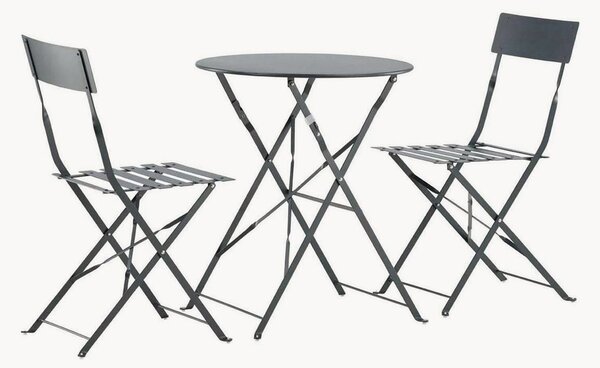 Set da pranzo pieghevole da giardino Marseille 3 pz