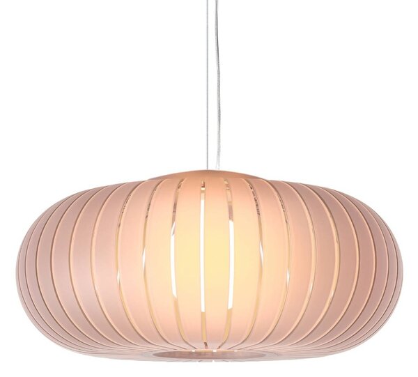 Kartell Lampada a sospensione Teresa Frozen, Violetto / Fucsia / Rosa, Soggiorno / Sala da pranzo, Plastica, Design, Lampada a sospensione