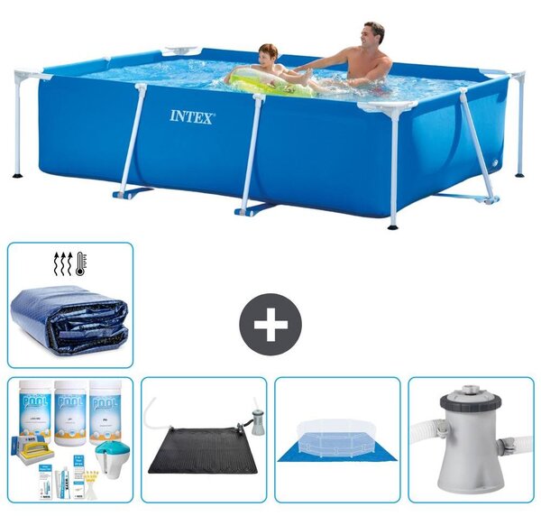 Piscina fuori terra rettangolare - 260x160x65 cm - 6 pezzi - Modello S20034