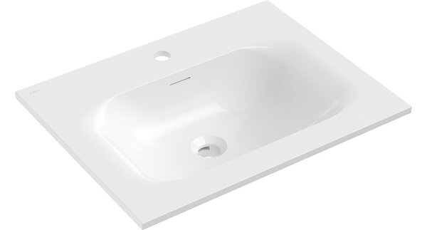 Mexen Vela lavabo da incasso 61 x 46,5 cm, bianco lucido - 25236000