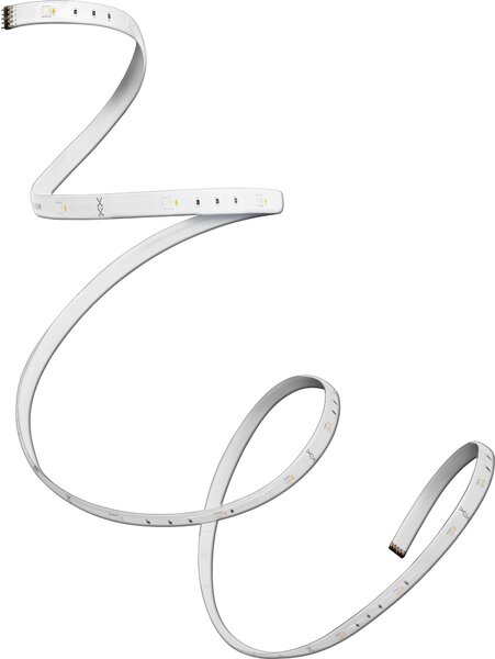 Strisce LED decorative LEDVANCE SMART+ Wifi Flex, 2 metri, RGB + bianco caldo, trasparenti in silicone, grado di protezione IP20, adatte per ambienti domestici per illuminazione indiretta