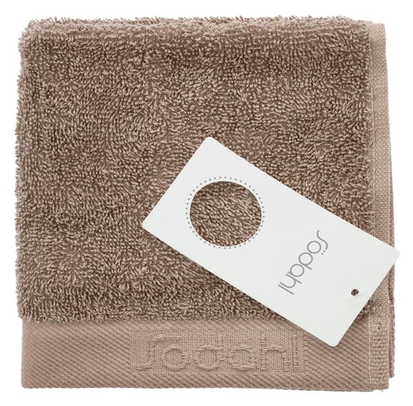 Asciugamano tipo terry marrone in cotone 30x30 cm Comfort – Södahl