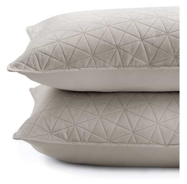 Federe decorative in set in velluto 2 pz 50x70 cm Laila – Restilo