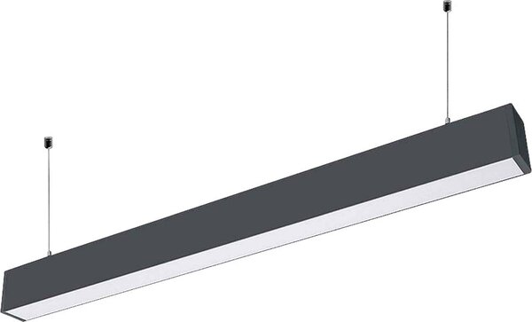 V-TAC Plafoniera LED VT-7-46, EEK: F, 40 W, 3300 lm, 6400 K, nero
