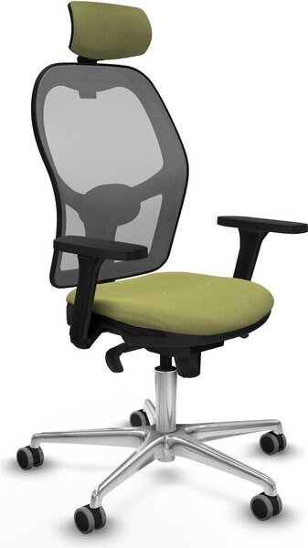 Sedia da ufficio con poggiatesta Piqueras y Crespo 3D086G2 verde