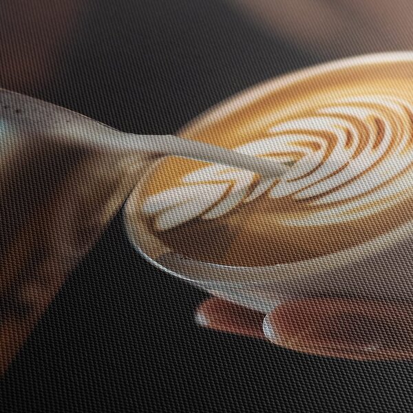 Quadro su tela – Maestria nell'arte del latte