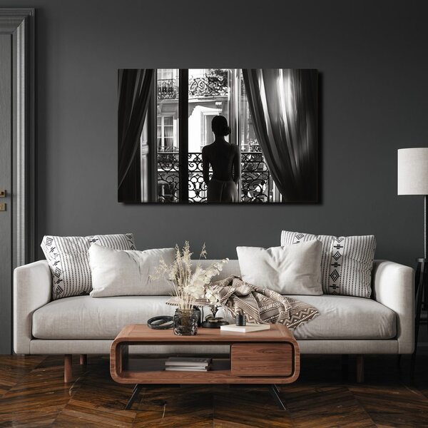 Quadro su tela – Sguardo di donna affascinante