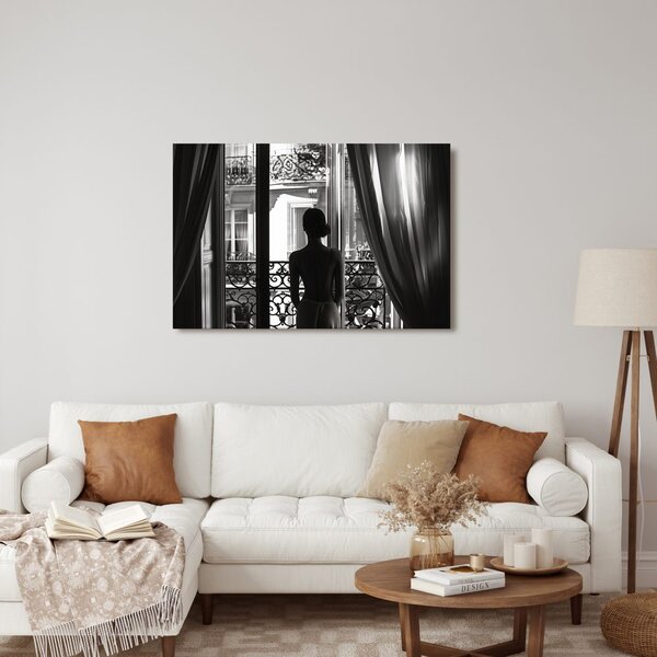 Quadro su tela – Sguardo di donna affascinante