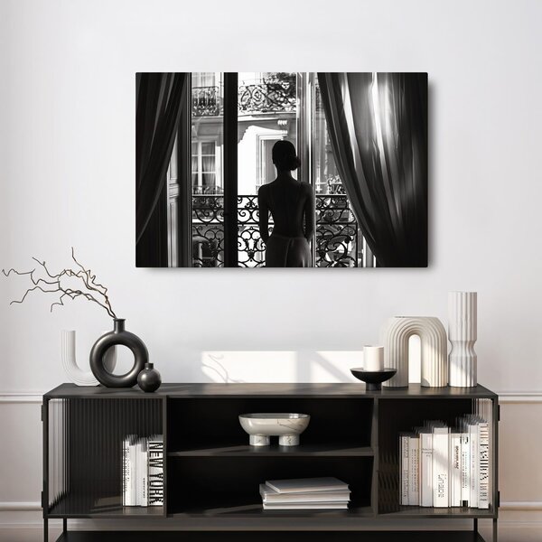 Quadro su tela – Sguardo di donna affascinante