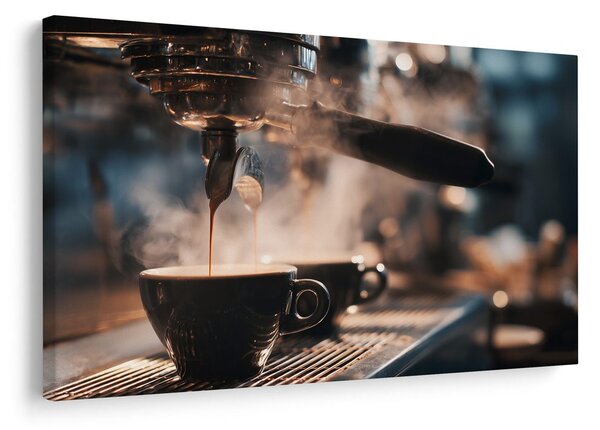 Quadro su tela – Caffè alla luce del mattino