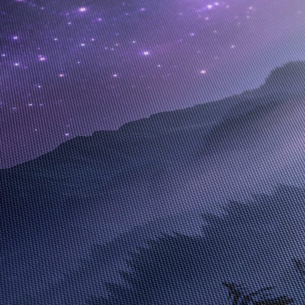 Quadro su tela – Notte stellata sopra le montagne